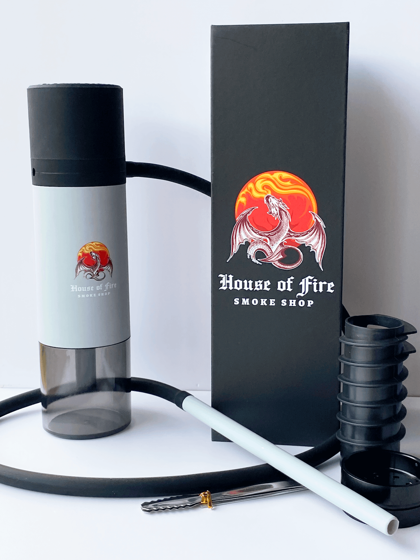 Grey-Portable-Hookah-Shisha